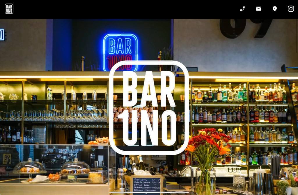 bar-uno.de Screenshot